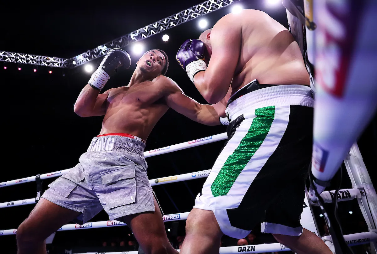 Heavyweight Leo Atang, 19, believes he's up there with them all 'skill-wise'
