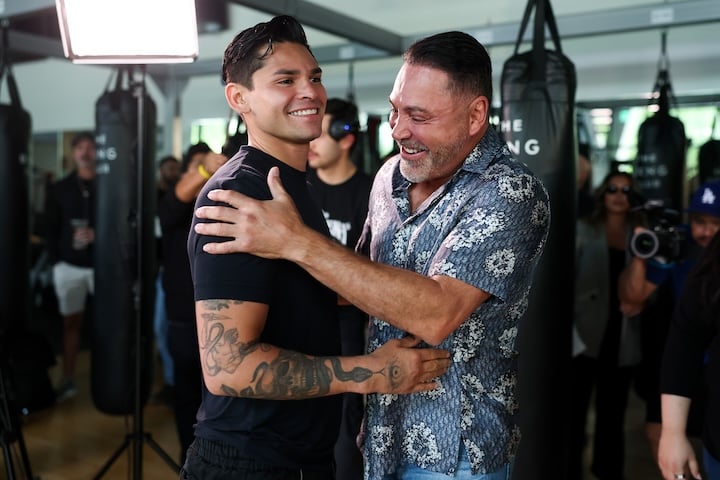 Ryan Garcia wants Oscar De La Hoya to quell the mayhem around him