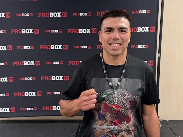 Boxing needs Vladimir Hernandez and he's here for it