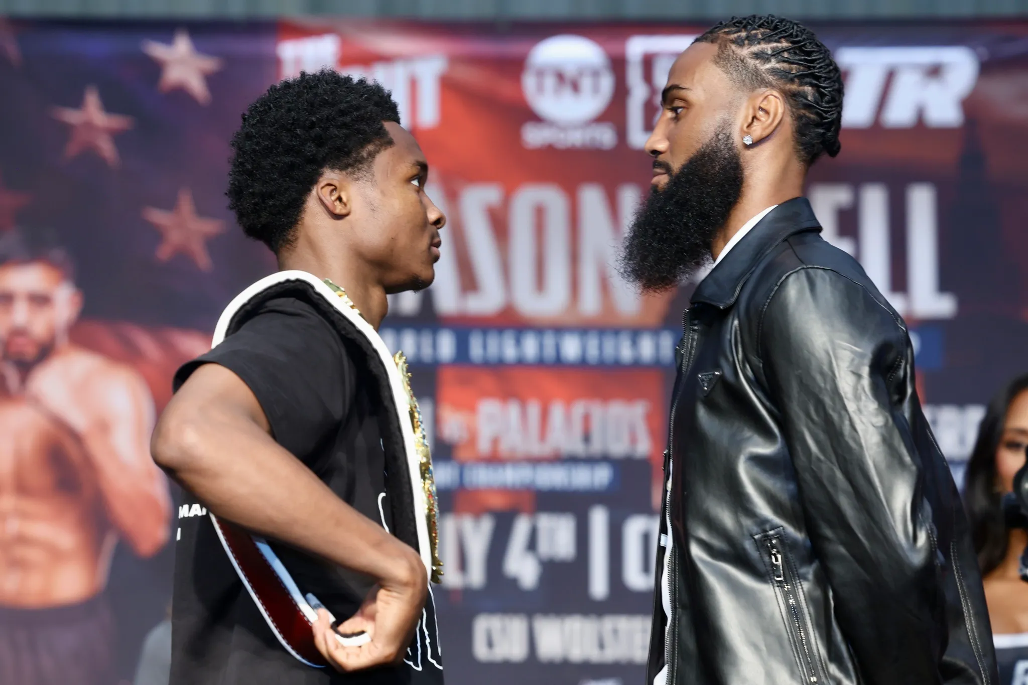 Abdullah Mason, Albert Bell, Bruce Carrington and Rene Palacios make weight for Saturday night showdowns