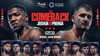Two world title fights added to late-notice Joshua-Prenga undercard
