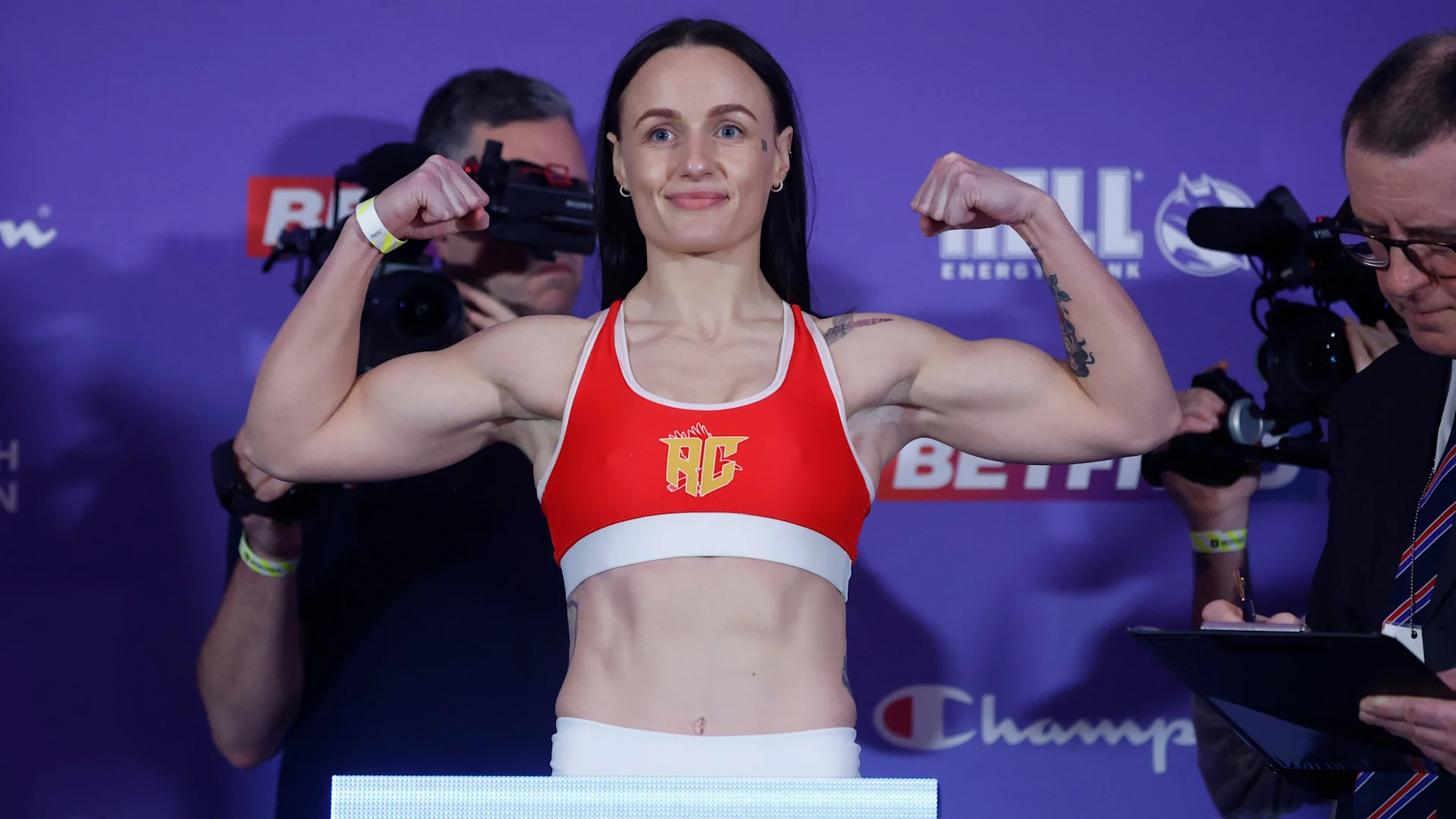Raven Chapman in Danish hospital after sparring injury