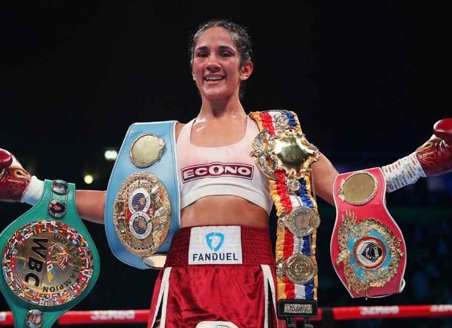 Serrano seeks women's KO record, 50th win vs. Manzur
