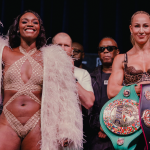 Claressa Shields reclaims WBC and WBA middleweight titles with sixth-round stoppage of Kaye Scott