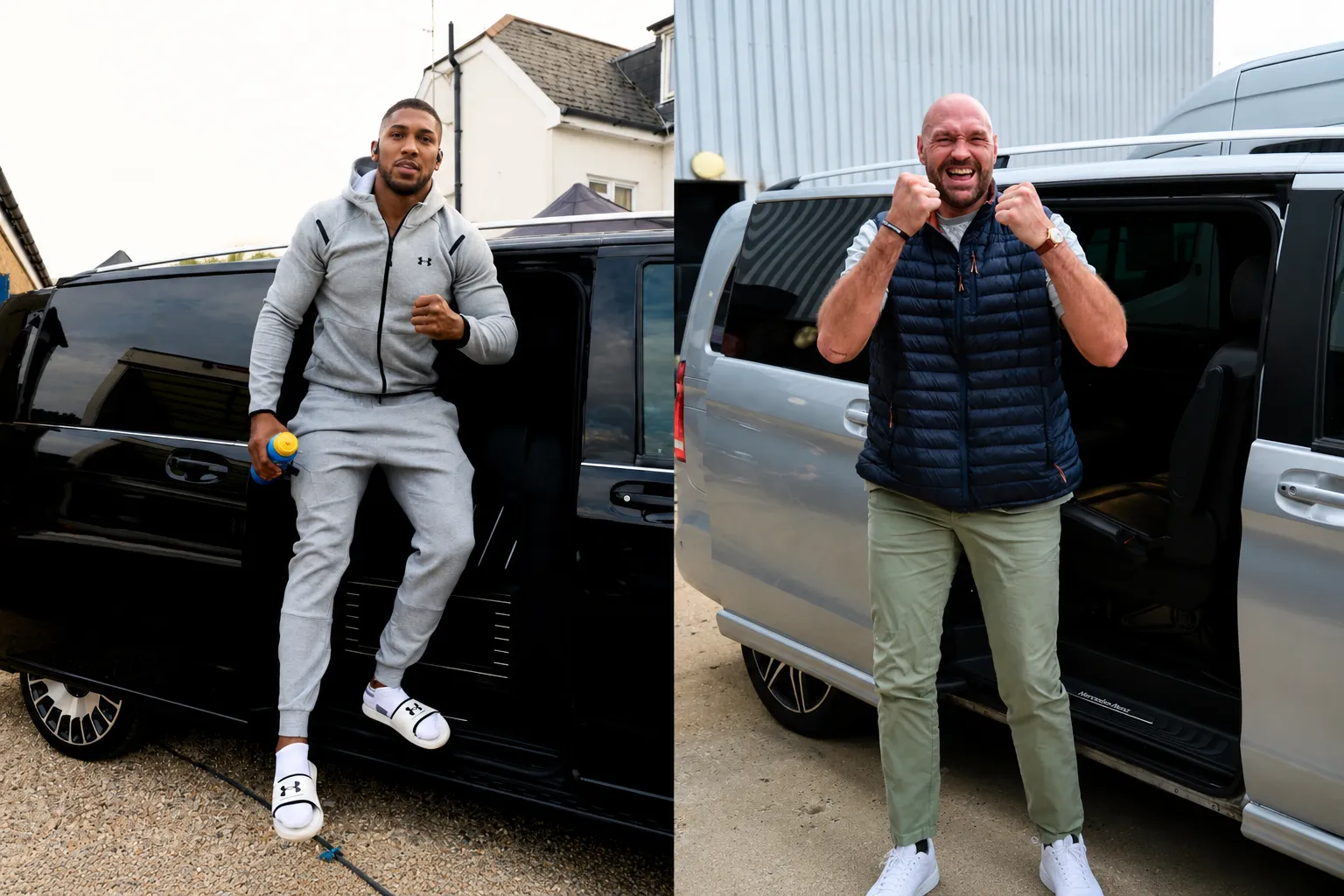 Stop the press! Tyson Fury and Anthony Joshua in London at the same time