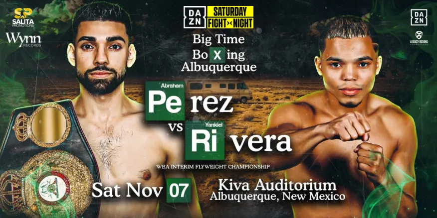 Abraham Perez to defend WBA Interim flyweight world title against Yankiel Rivera