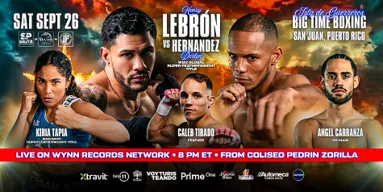 Henry Lebron To Face Derlyn Hernandez, September 26, in San Juan