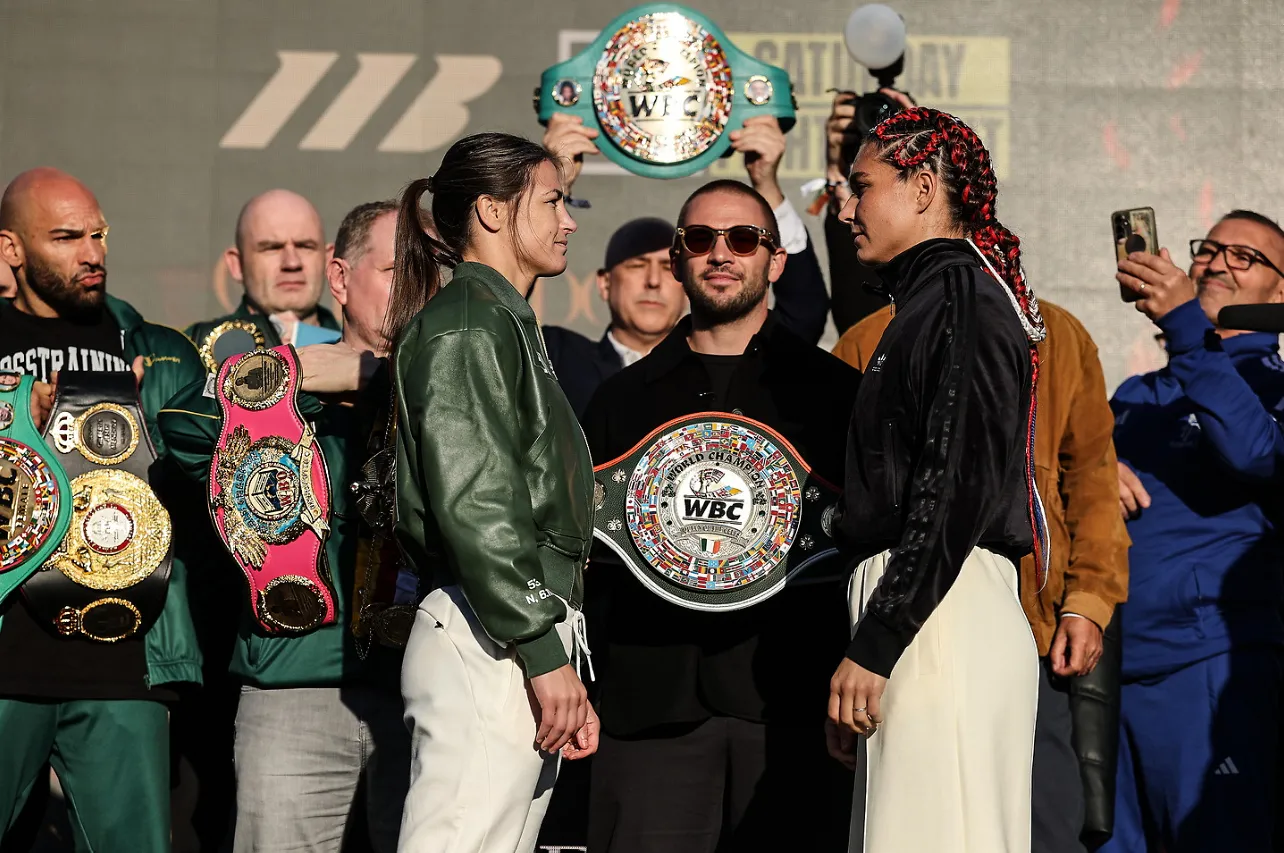 Katie Taylor makes weight for final time ahead of Croke Park swansong