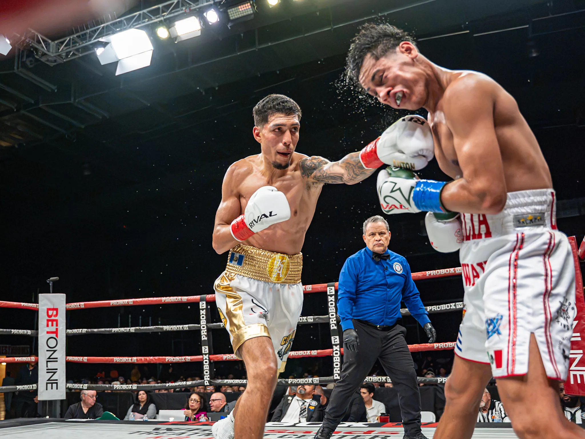Kevin Anton 'slingshots' way toward world ranking in dominating Rojas