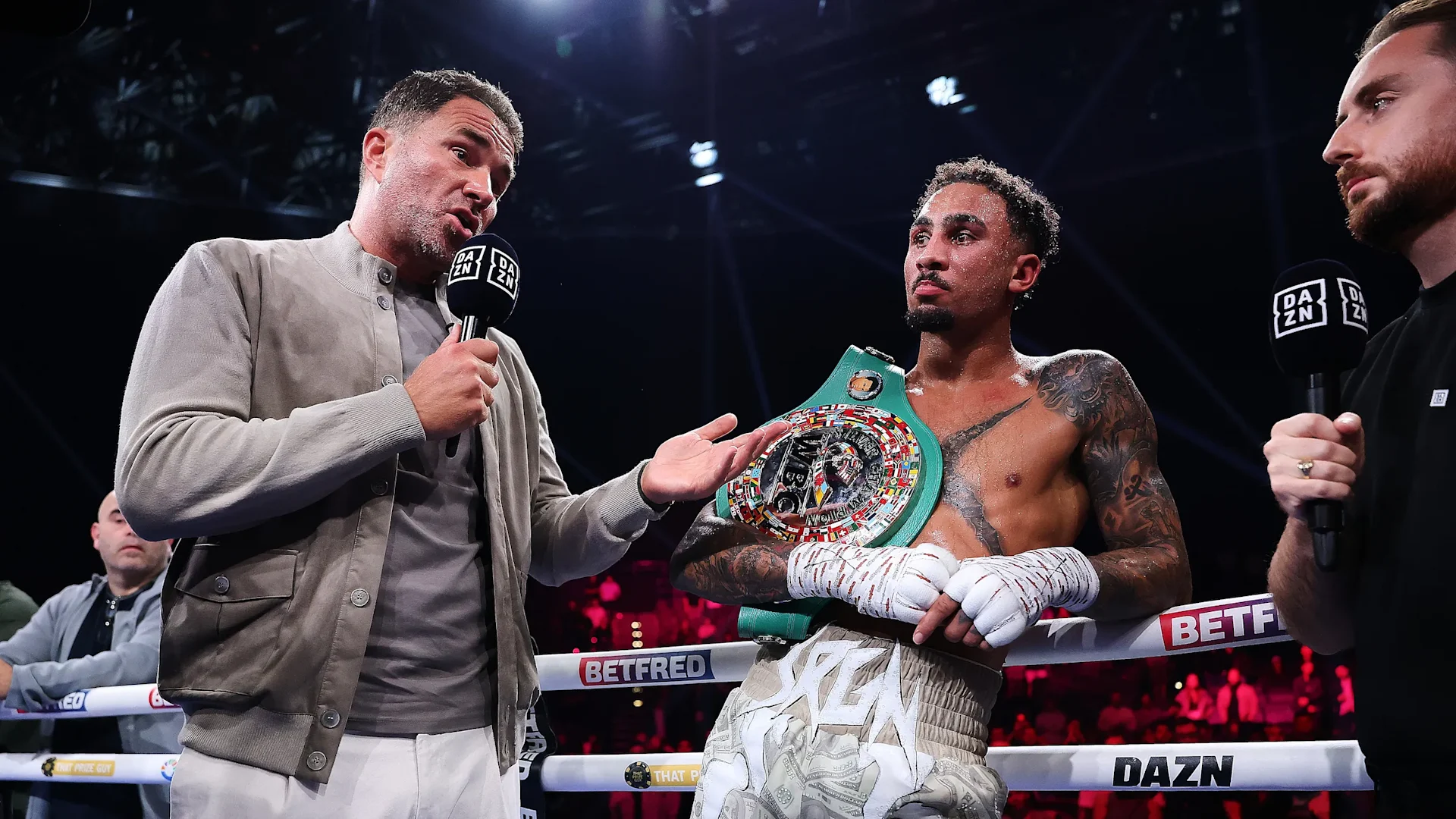 Hearn: Whittaker needs more experience before title shot