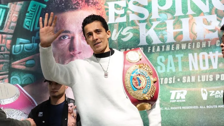 Lorenzo Parra out: Rafael Espinoza to defend against Ricardo Blandon on Canelo-Mbilli undercard
