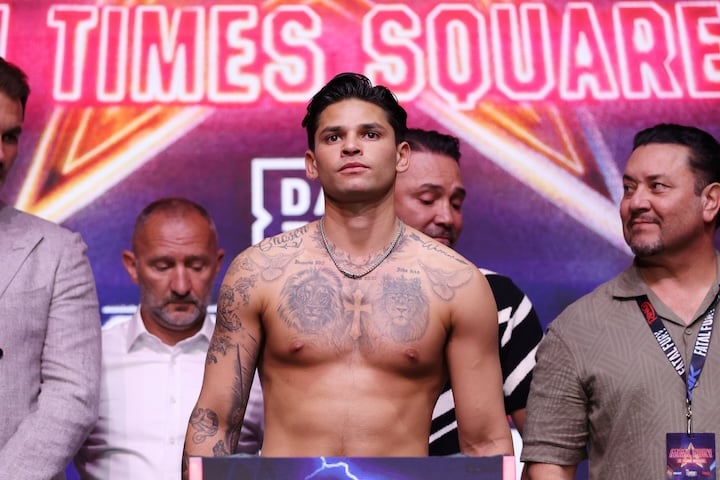 ‘Floyd Mayweather Jnr-Ryan Garcia is on and Mayweather wins,’ says Eddie Hearn
