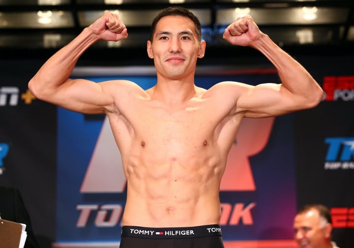 Janibek Alimkhanuly to face Jacob Bank for vacant WBO super middleweight belt, January 23 in Denmark