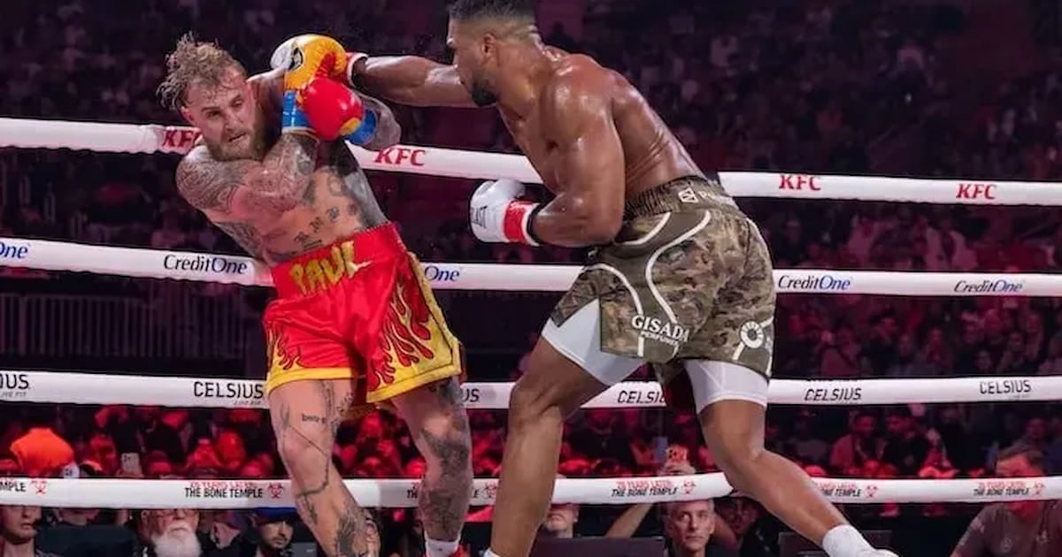 Jake Paul wants another crack at Anthony Joshua despite brutal KO defeat